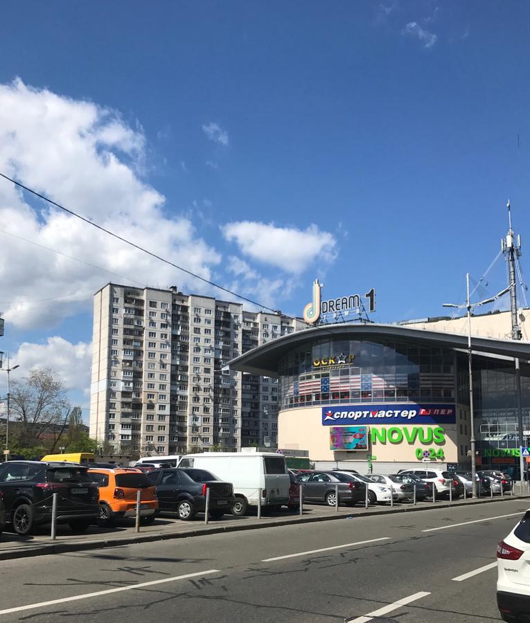 Apartment Obolon Metro Station Kiev Exterior foto